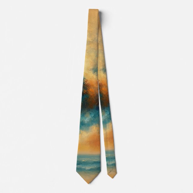 Tempest Serenity Abstract Tie (Front)