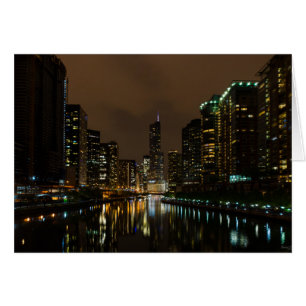 Tempête au-dessus de Chicago