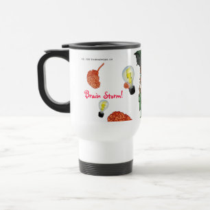 Tempête de cerveau ! Tasse de voyage
