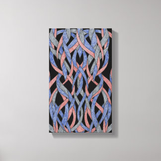 Tempête de couleur mystique Art mural abstrait con