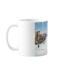 Tempête de neige de la tasse 1978 de café d'art