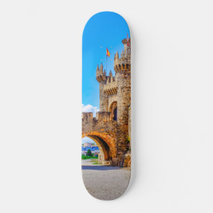 Templar castle skateboard