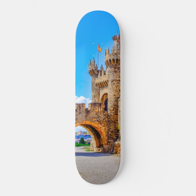 Templar castle skateboard (Front)
