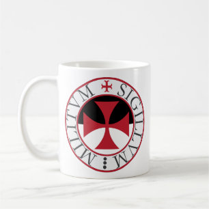 Templar Cross and Temple Seal Mug