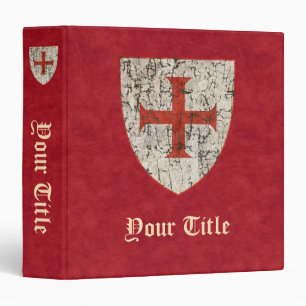 Templar Cross, Distressed Binder
