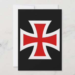 Templar cross invitation