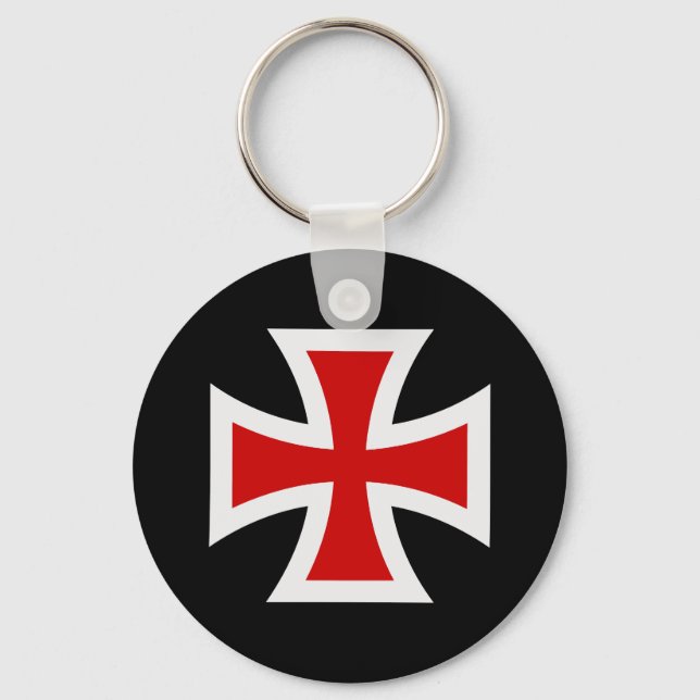 Templar cross keychain (Front)