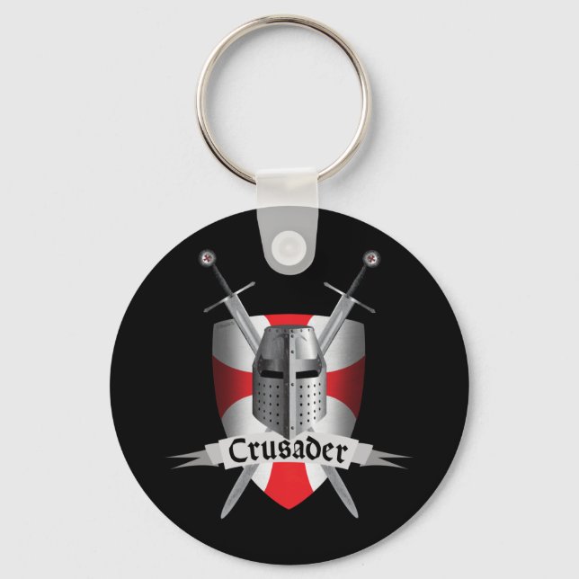 Templar - Crusader Arms Keychain (Front)