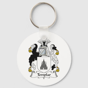 Templar Family Crest Keychain