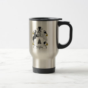 Templar Family Crest Travel Mug