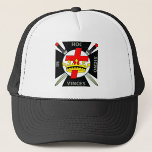 Templar Knight Ad Hoc Trucker Hat