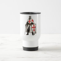 Templar Knight Crusader Travel Mug