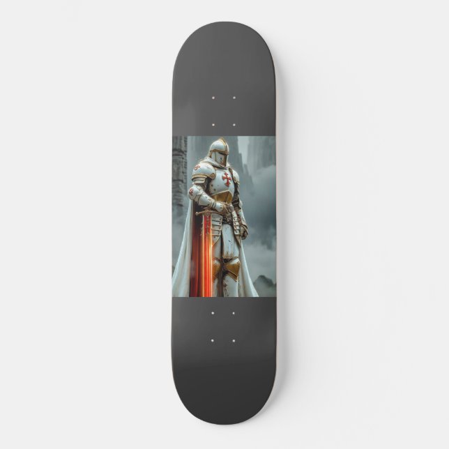 Templar Knight Skateboard (Front)