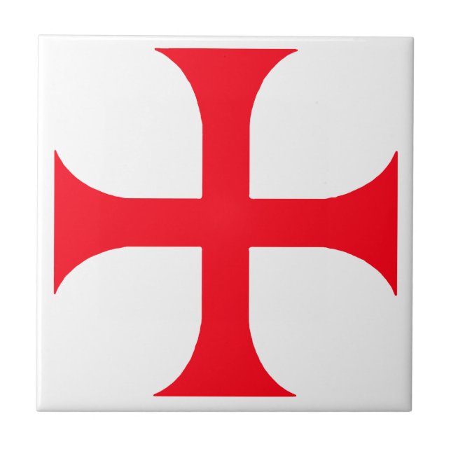 Templar red cross tile (Front)