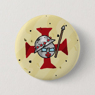 Templarball 2 Inch Round Button