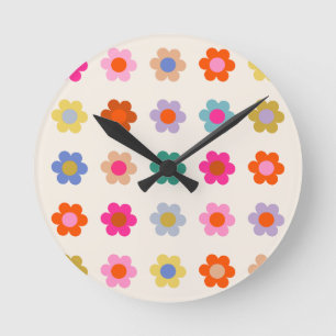 Template 12100x12100 round clock