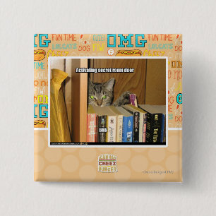 Template 2 Inch Square Button