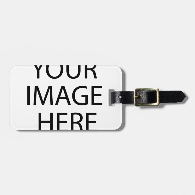 Template 4th of July Luggage Tag (Front Horizontal)