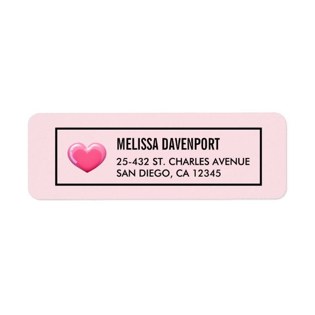 TEMPLATE address pink (Front)