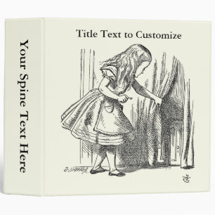 Template Alice Looking for the Door Binder