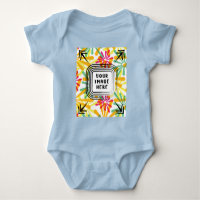 Template Baby Jersey Bodysuit