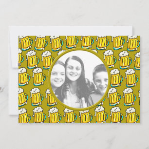 Template, Beer Border Invitation