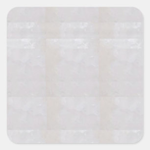 Template Blank Add your image text elegant Crystal Square Sticker