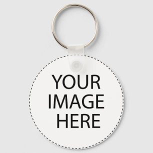Template Blank ..  Add your image text here Keychain