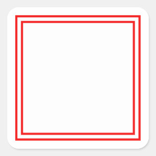 Template Blank ..  Add your image text here Square Sticker