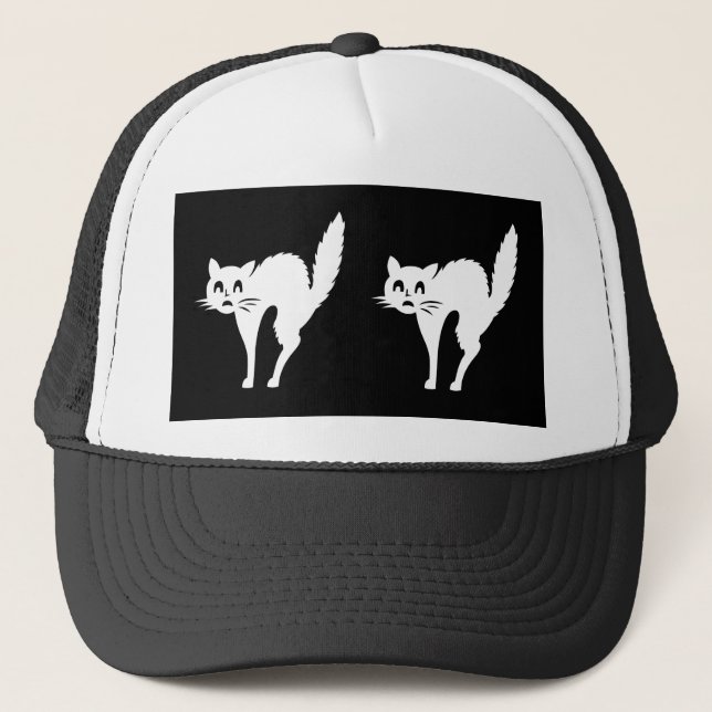 TEMPLATE Blank DIY easy customize add TEXT PHOTO Trucker Hat (Front)