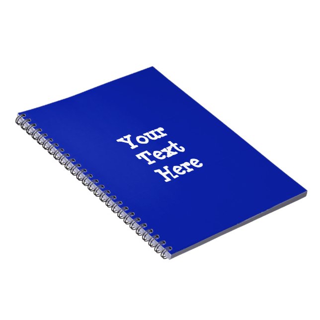 Template blank easy add TEXT PHOTO JPG IMAGE FUN Notebook (Right Side)