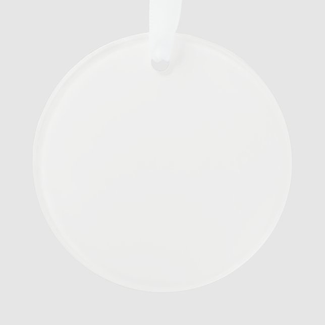 Template Blank edit ADD text image ACRYLIC GIFTS Ornament (Front)