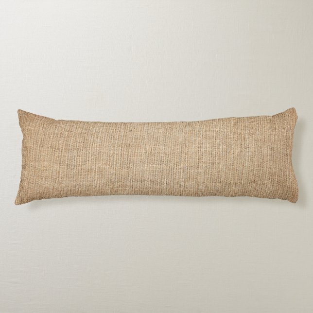 Template - Burlap Background Body Pillow (Front)