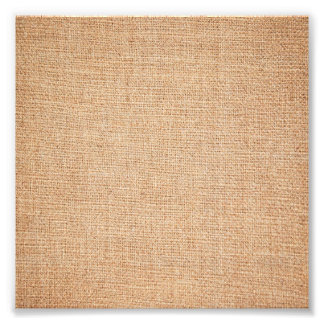 Template - Burlap Background Photo Print
