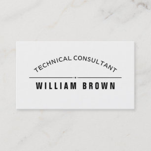 Template Business Card Customize Simple Typography