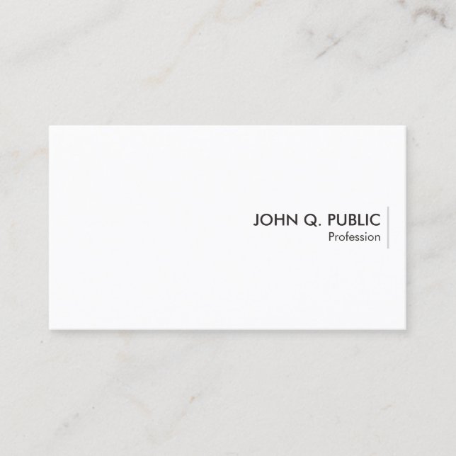 Template Business Cards Personalized Professional (Front)