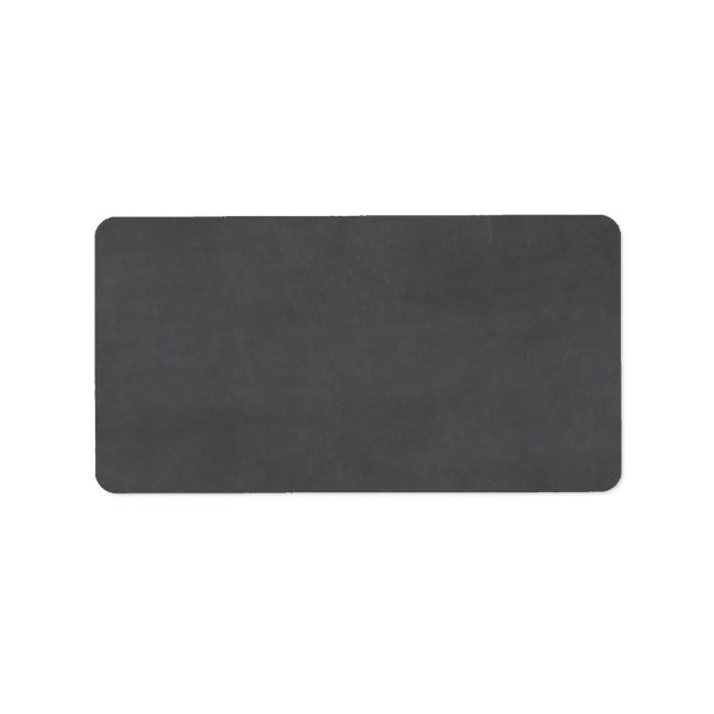 Template - Chalkboard Background Customize Label (Front)