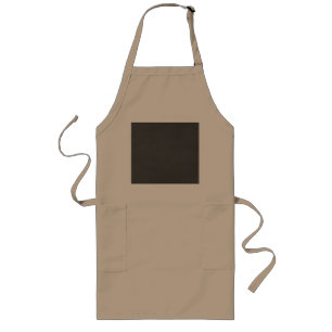 Template - Chalkboard Background Customize Long Apron