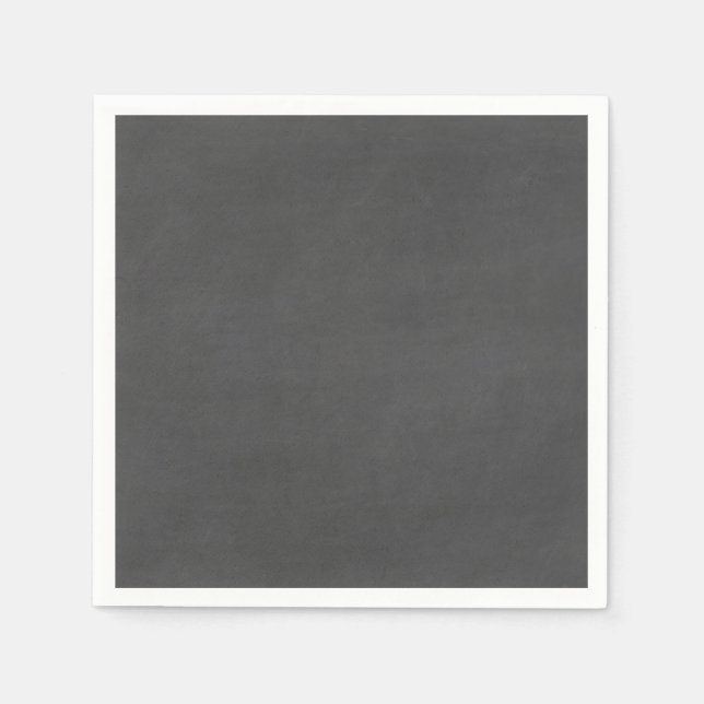 Template - Chalkboard Background Customize Napkin (Front)