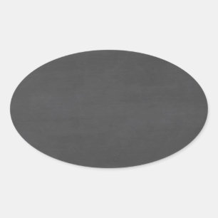 Template - Chalkboard Background Customize Oval Sticker