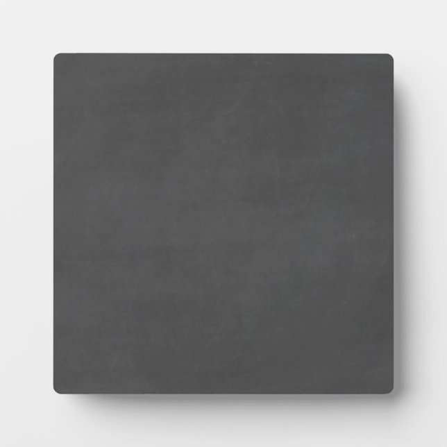 Template - Chalkboard Background Customize Plaque (Front)