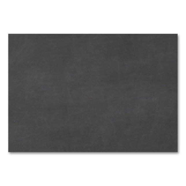 Template - Chalkboard Background Customize Table Number (Back)