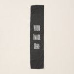 Template - Create Your Own Scarf<br><div class="desc">Design your own custom stuff exactly the way you want it! Add your own image(s) and personalized text and choose your favourite fonts,  background colours and product styles.</div>