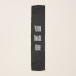 Template - Create Your Own Scarf<br><div class="desc">Design your own custom stuff exactly the way you want it! Add your own image(s) and personalized text and choose your favourite fonts, background colours and product styles.</div>