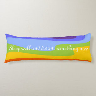 Template - Custom your text, image & background Body Pillow