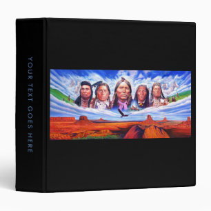Template Famous Native Americans Indian Chiefs Binder