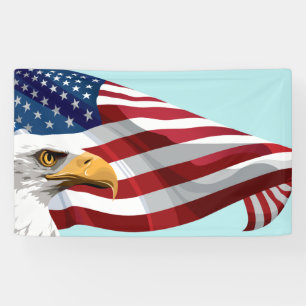 Template Flag and Eagle Banner