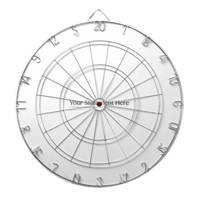 Template for Fit Square your text here, Whites Tra Dartboard (Front)