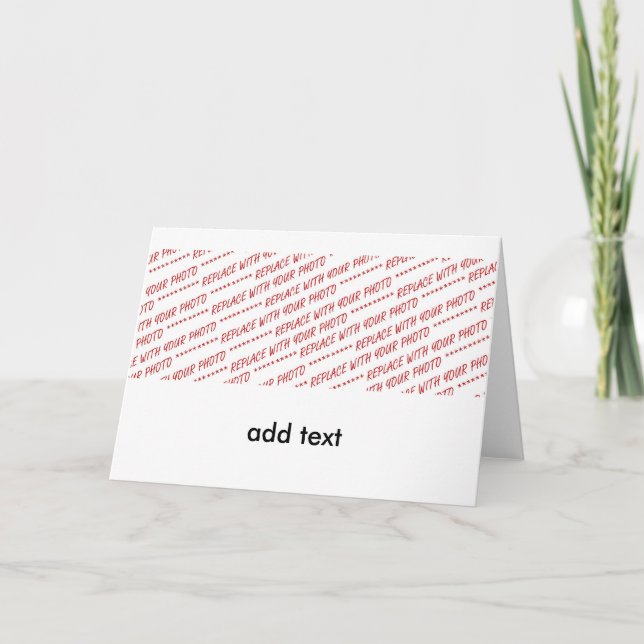 Template for Panoramic, Group or Class Photo (Front)