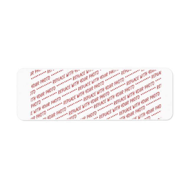 Template for Panoramic, Group or Class Photo (Front)